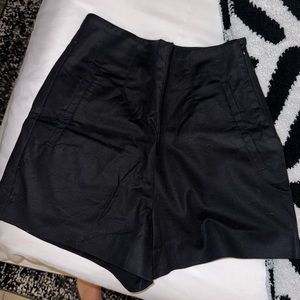 Zara linen shorts